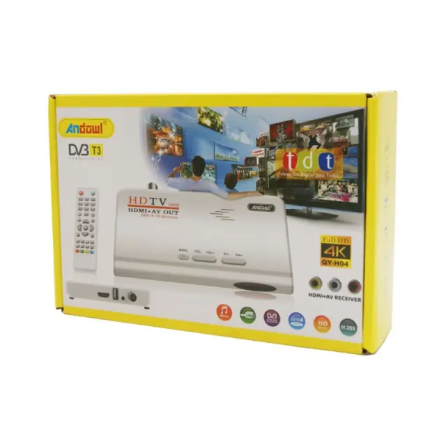 HDMI ΚΑΙ AV RECEIVER Full HD 4K ANDOWL QY-H04