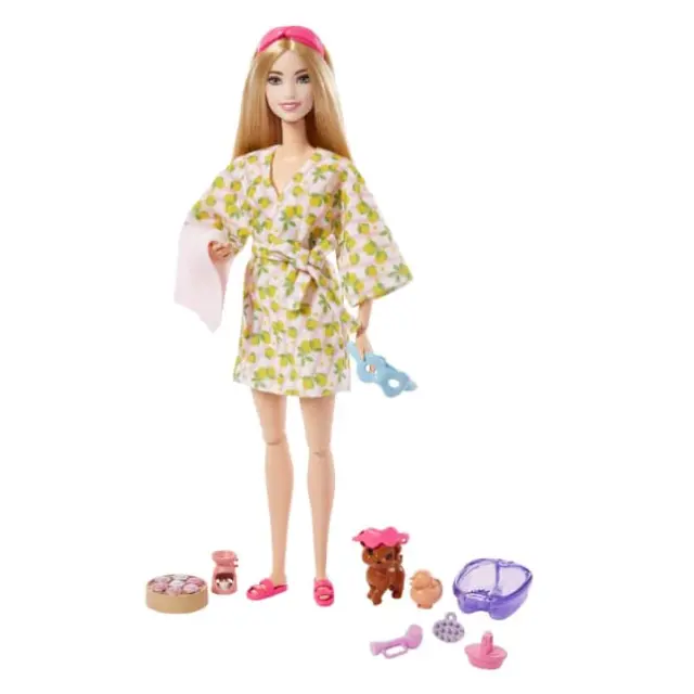 Barbie &ndash; Self-Care Spa Day Doll (HKT90) - Toys
