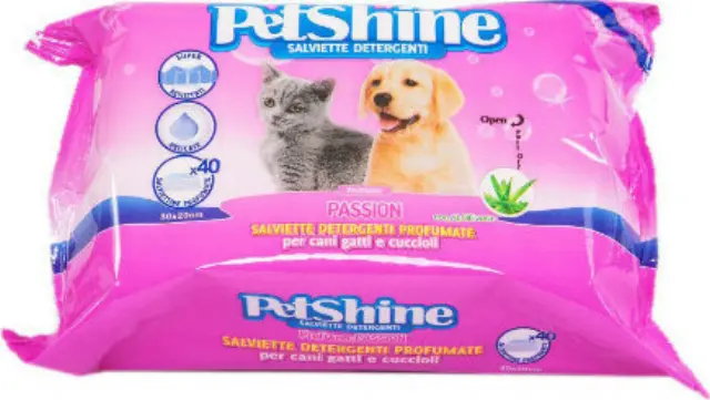 PetShine Μαντηλάκια Καθαρισμού Passion 40ΤΜΧ