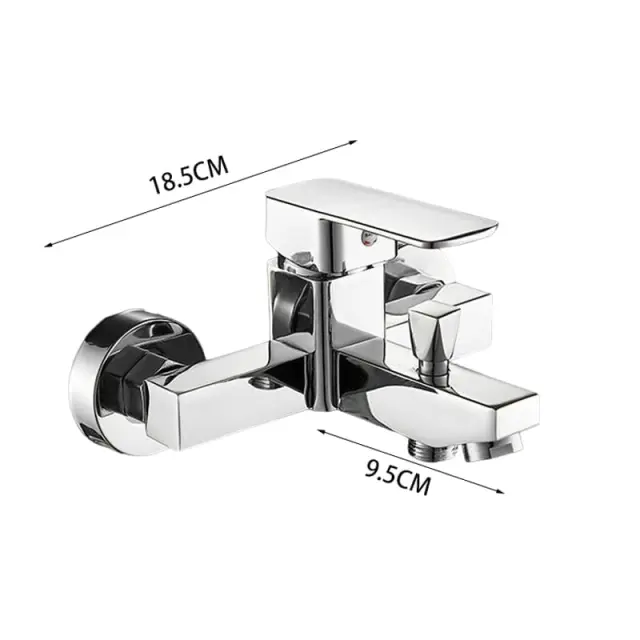 Dishidun Μπαταρία Μπάνιου/Βρύση Μπάνιου - Single Handle Bath Faucet 0235004 2