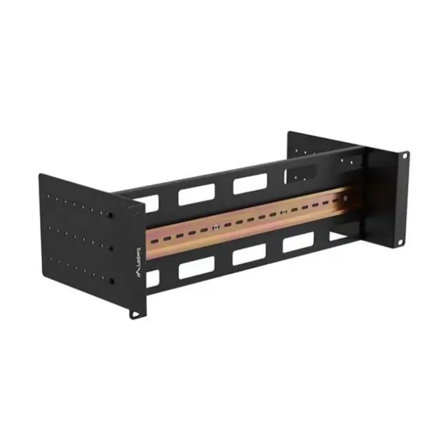 Lanberg Mounting Rail DIN TS-35 19" 3U Black (AK-1803-B)