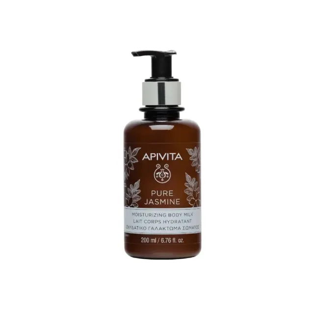 Apivita Pure Jasmine Ενυδατικό Γαλάκτωμα Σώματος με Άρωμα Γιασεμί, 200ml