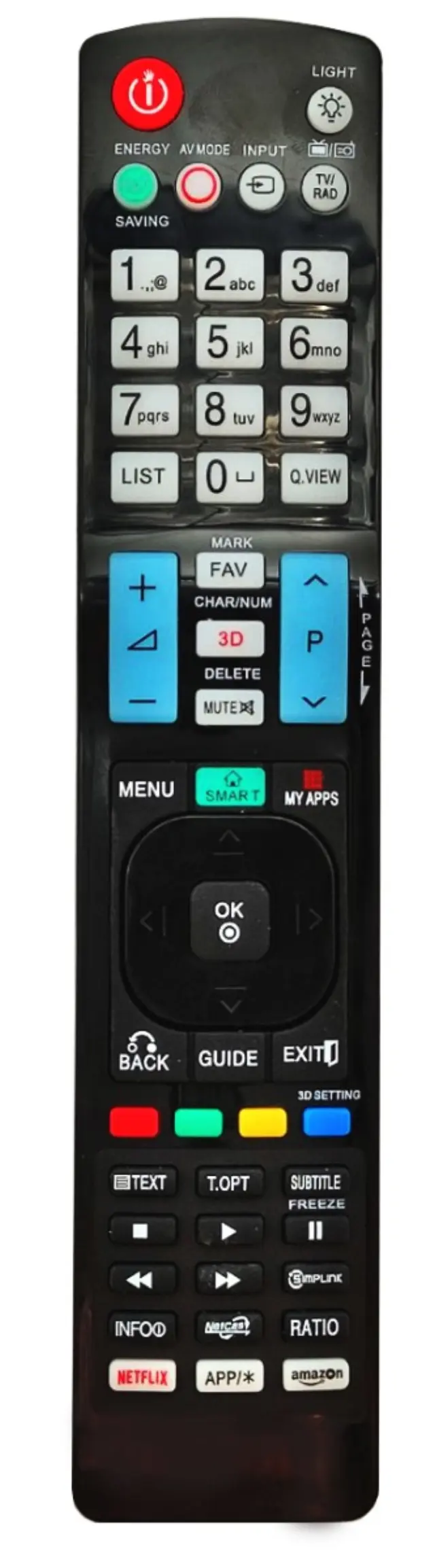 Τηλεχειριστήριο Universal για LG LED L 930 + 3 03.005.0029 3