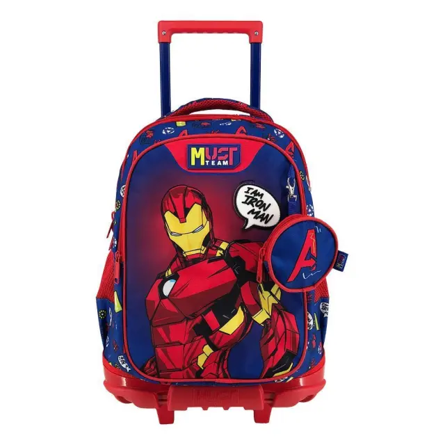 Τσάντα Τρόλεϊ Δημοτικού Must Avengers Iron Man Blue / 506377 (Must)