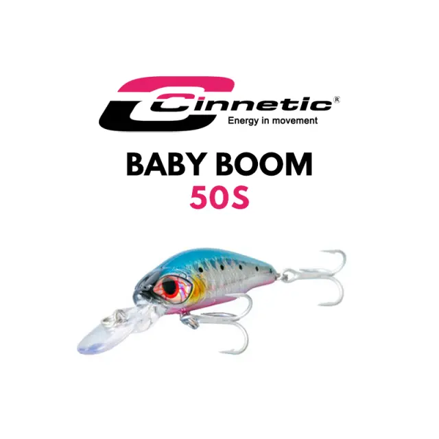 Τεχνητό Cinnetic Baby Boom 50S #20 White Chartreuse - Orange Fire 2