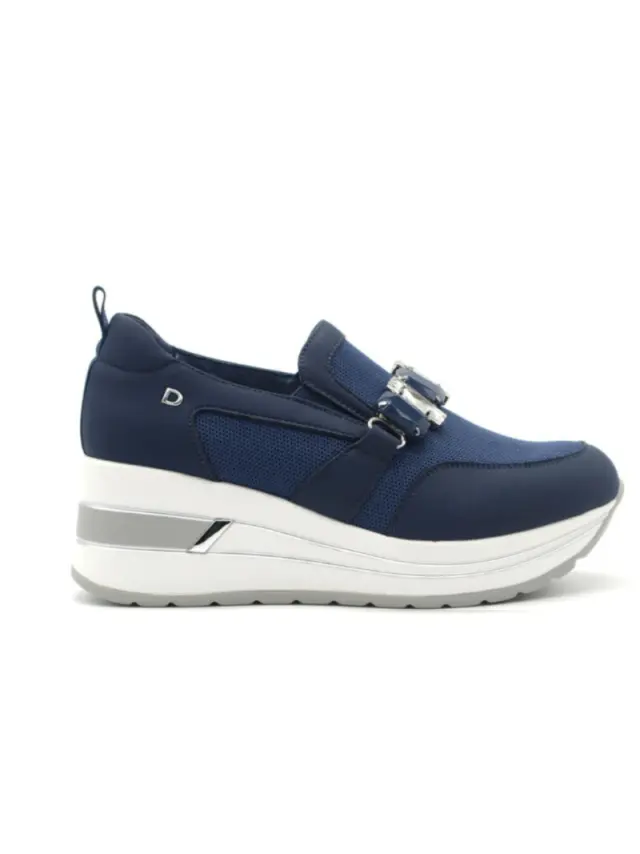 Donna Serena Sneakers Γυναικείο δέρμα Μπλέ DSE/5548 BLUE 3