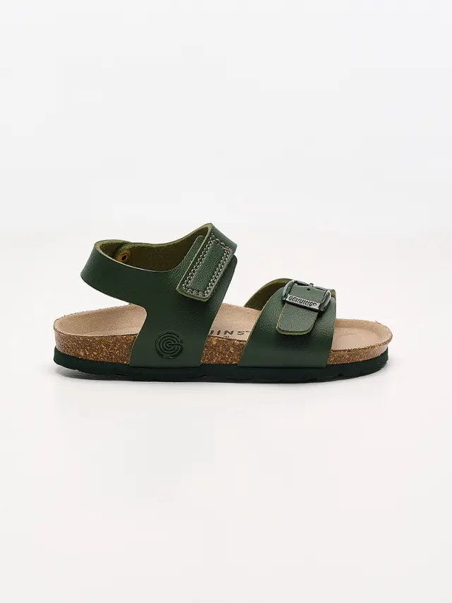 Genuins Πέδιλα Παιδικό HT Πράσινο GEN/COCO PARCHIS KAKI 2