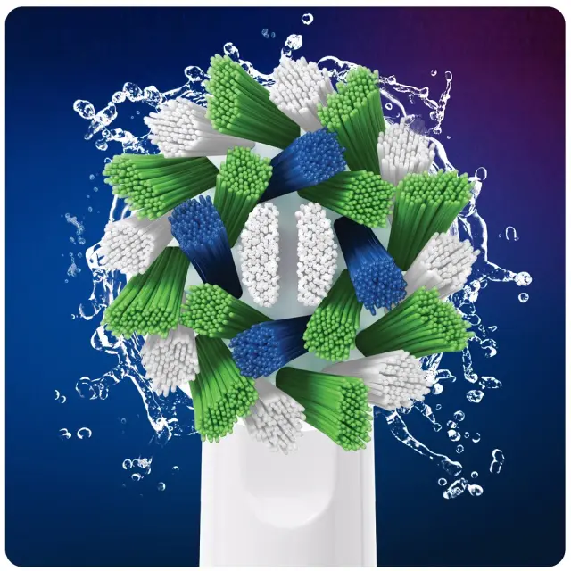 Oral-B Cross Action CleanMaximiser XL Pack Ανταλλακτικές Κεφαλές για Ηλεκτρική Οδοντόβουρτσα BRA-EB50-EFFS 6τμχ 3