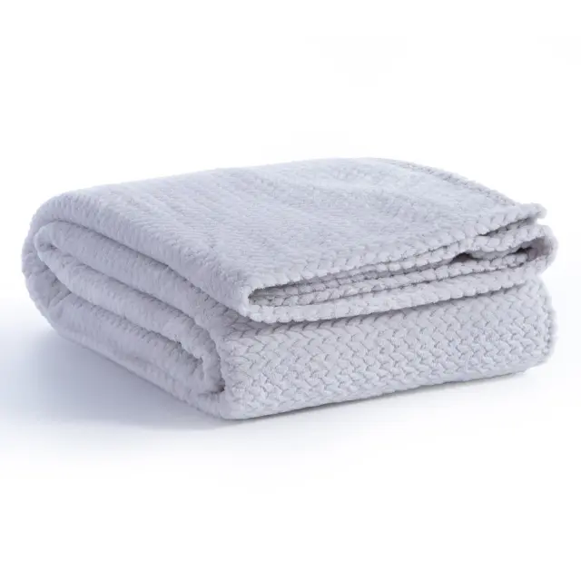 Κουβέρτα Υπέρδιπλη Flannel 220x240 Nef-Nef Homeware Worth GREY