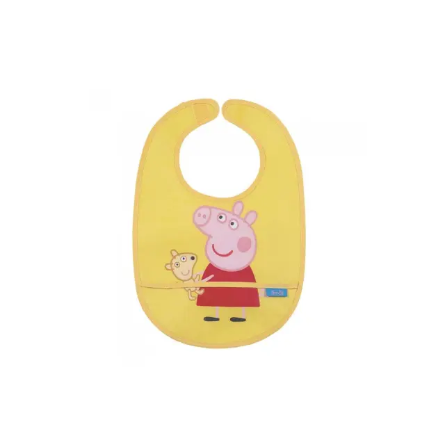 Αδιαβροχοποιημενη Σαλιαρα Με Τσεπη 25,5Χ38 Peppa Pig - Petιτ Jour Paris 2
