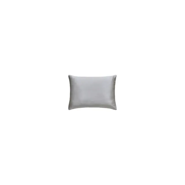 Μαξιλαροθήκη 50x75 Stylish Kentia Silk Z24 Dark Grey 100% Μετάξι