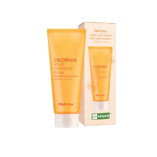 Farmstay Calendula Cleansing Foam Αφρός Καθαρισμού προσώπου, 180 ml