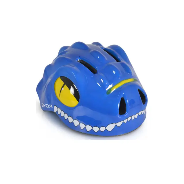 Κράνος Παιδικό Dino 48-54cm Byox Blue 3800146229726 Μπλε