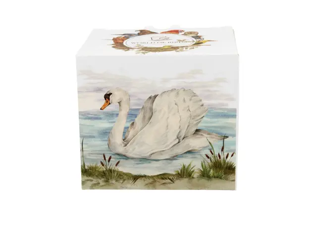 Duo gift World of Birds Πορσελάνινη Κούπα 400ml: Swan 3