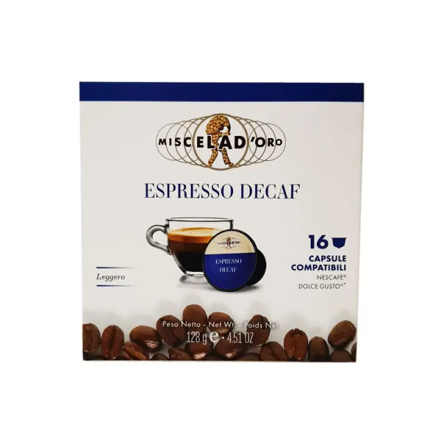 Miscela d’oro Dolce Gusto Espresso Decaf 16 τεμ. 2