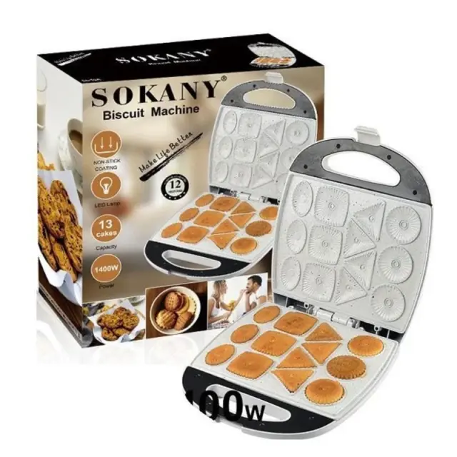 SOKANY ΜΗΧΑΝΗ ΜΠΙΣΚΟΤΩΝ ΓΙΑ 13 ΜΠΙΣΚΟΤΑ 1400W SK-17A