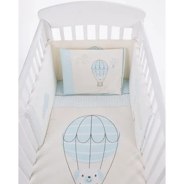 Σετ ύπνου 6 τεμαχίων KikkaBoo Puppy on Balloon 70x140cm 3801101060552 3