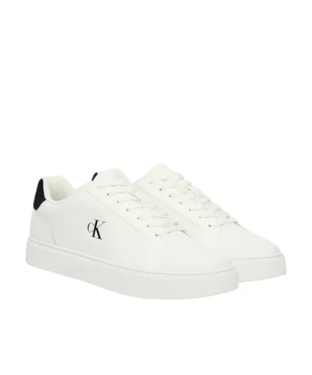 Calvin Klein - Ανδρικά Sneakers Ck Classic Cupsole Laceup Lth YM0YM01435-01W Λευκό - 43 2