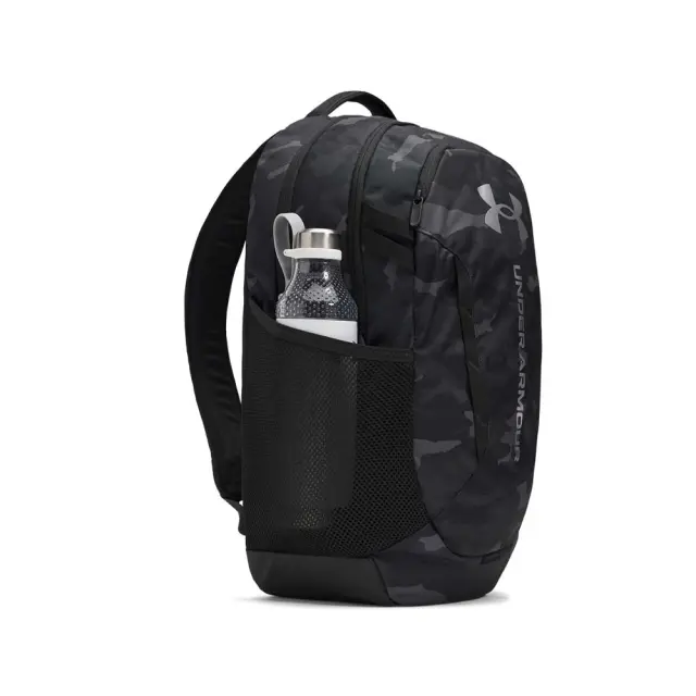 Under Armour Adult Hustle 6.0 Backpack Μαύρο - Γκρι 1384672-007 (Under Armour) - One Size 3