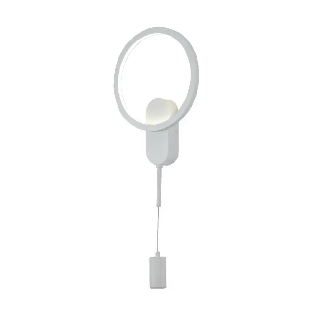 ΕΠΙΤΟΙΧΙΟ ΦΩΤΙΣΤΙΚΟ LED ACA KY011BFWH LOOP ΑΜΜΩΔΕΣ ΛΕΥΚΟ ΑΛΟΥΜΙΝΙΟ + ΣΙΛΙΚΟΝΗ 15W 2800K-3200K-4000K 480 LM IP20 250MM / KY011BFWH