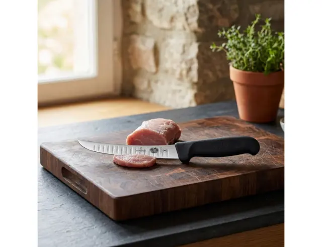 Μαχαίρι Ξεκοκαλίσματος Victorinox Fibrox με μήκος λεπίδας 15cm - Black5.6523.15