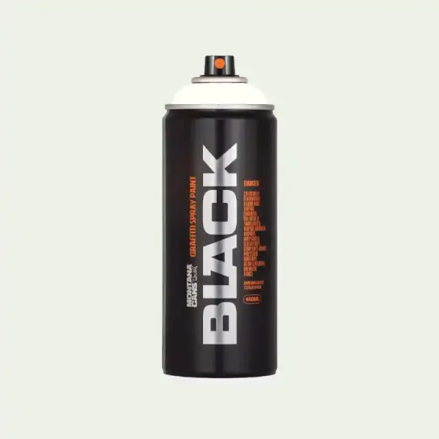 Montana Black Spray Paint 400ml BLK-7010 Jaws