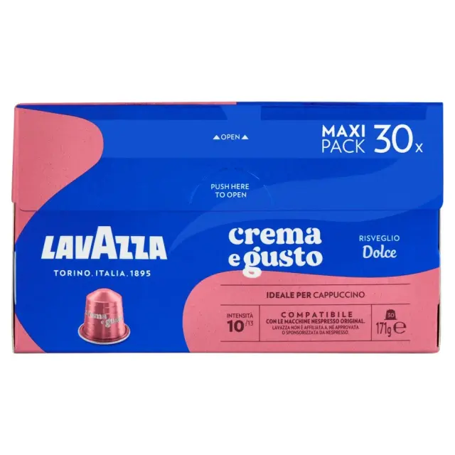 Lavazza Crema e Gusto Dolce Κάψουλες Nespresso 30τμχ