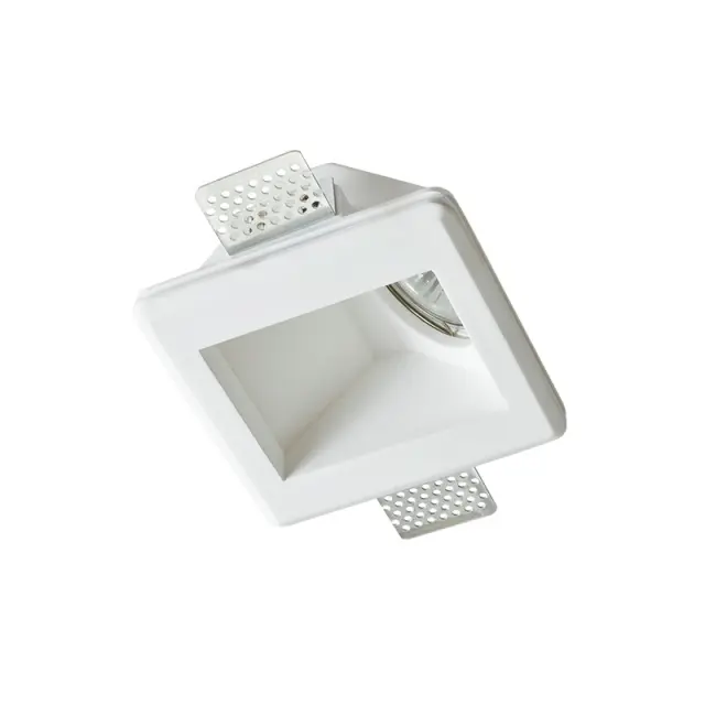 SQUARE WALL WASHER GYPSUM TRIMLESS SPOT LUMINAIRE ODEN GU10 / G90061C