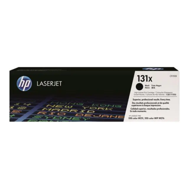 HP 131X Γνήσιο Toner Laser Εκτυπωτή Μαύρο High Yield 2400 Σελίδων (CF210X)