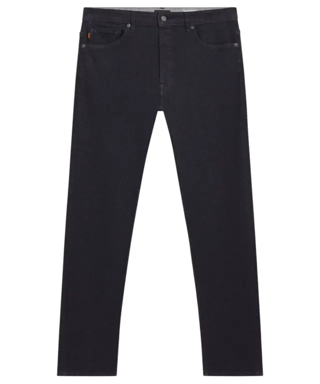 Hugo Boss - Ανδρικό Παντελόνι Τζιν Slim Fit Delaware 50553407-401 Μπλε Σκούρο