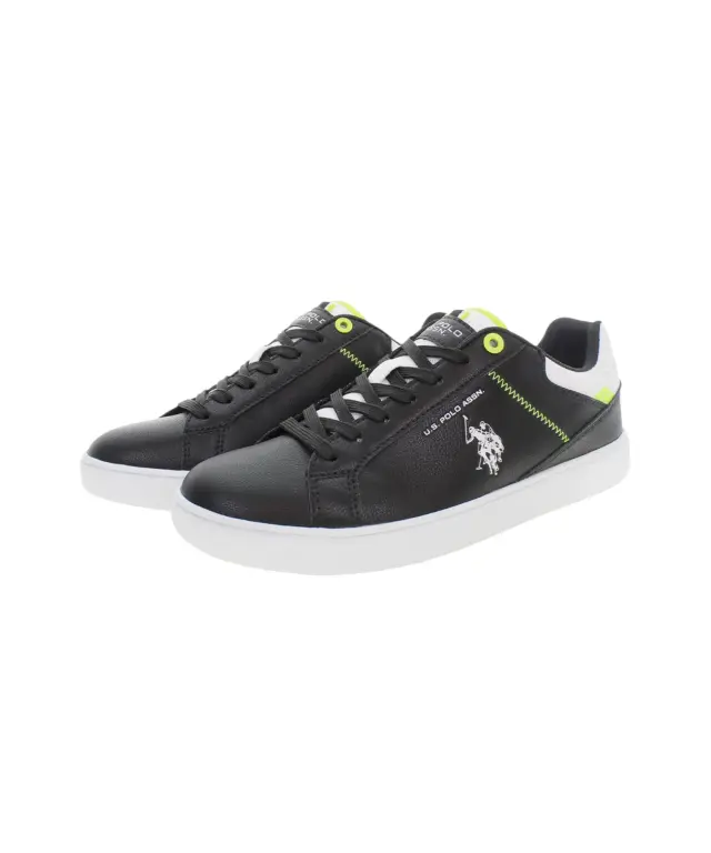 U.S. Polo Assn. - Ανδρικά Αθλητικά Παπούτσια Sneakers Rokko ROKKO001M3Y2-BLK Μαύρο 2