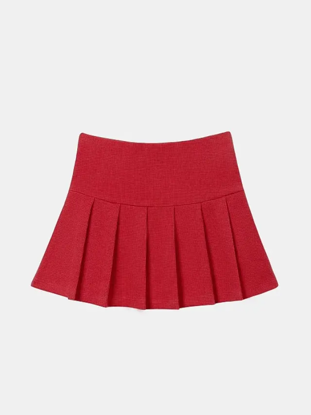 Παιδική Φούστα για Κορίτσια Preppy Red ΚΟΚΚΙΝΟ