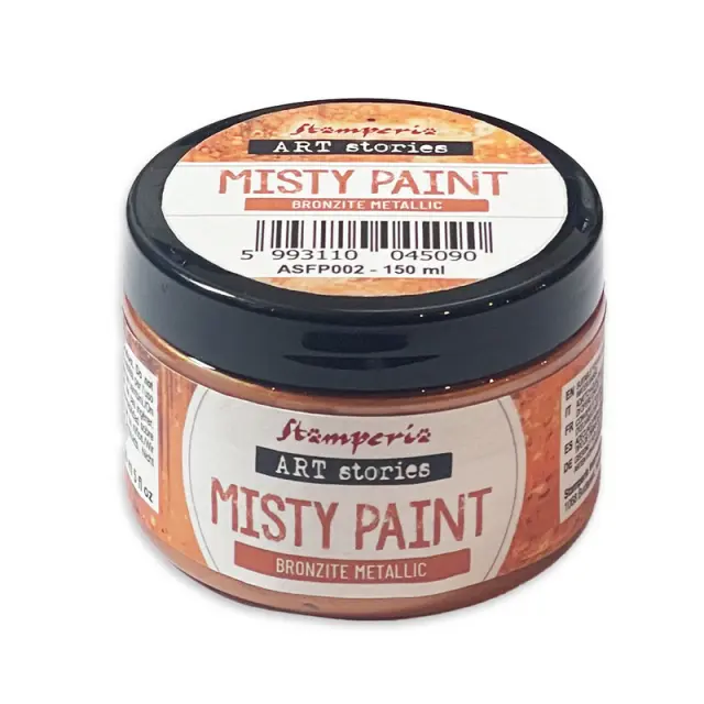 Misty Paint μεταλλικό Stamperia 150ml, Μπρονζέ
