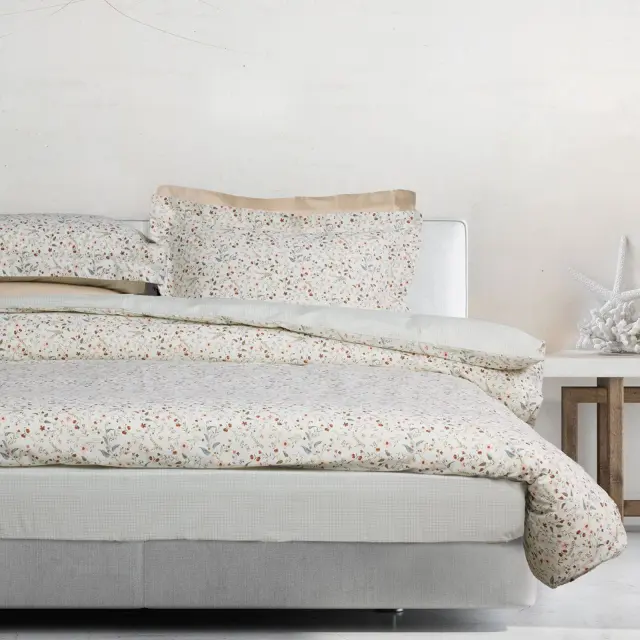 Σετ Σεντόνια 240x260 Υπέρδιπλα Happy Das Home 9698 Πολύχρωμο 100% βαμβακερόΧωρίς Λάστιχο