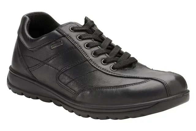 Imac Sneakers Unisex δέρμα Μαύρο IMA/801688 NERO - 41 2