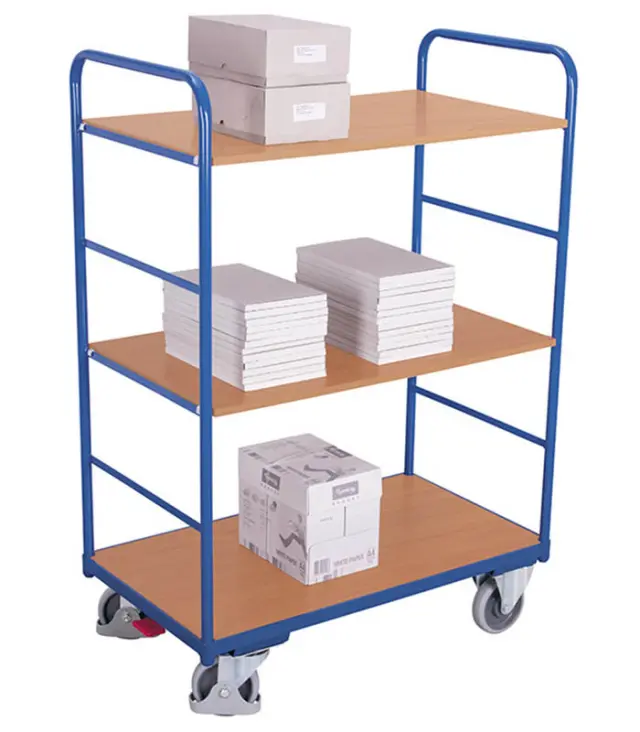 Variofit sw-700.245 Τρόλεϊ Μεταφοράς 3 Επιπέδων για Φορτίο Βάρους ως 250kg 3