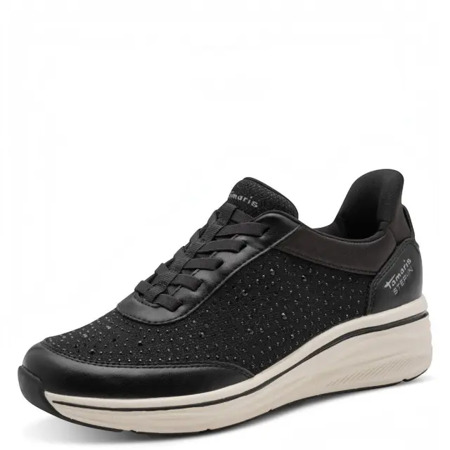 Γυναικεία Ανατομικά Sneakers Tamaris 1-23779-45 0A1 Μαύρο Μαύρο - 36