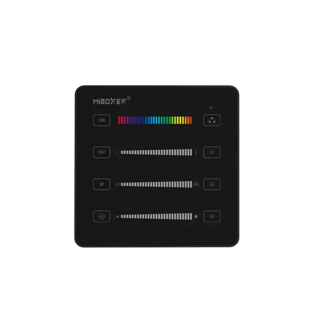 ΤΗΛΕΧΕΙΡΙΣΤΗΡΙΟ B6 SPI ΓΙΑ LED ΤΑΙΝΙΑ ACA A-B6-B ΜΑΥΡΟ IP20 / A-B6-B