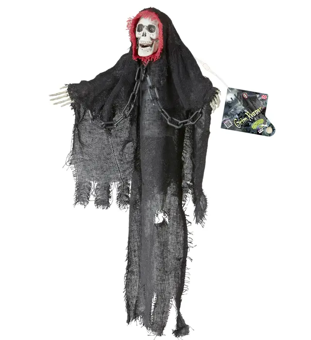 Αποκριάτικο Διακοσμητικό Grim Reaper 46εκ (Widmann) (W-01390)