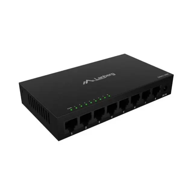 Lanberg Unmanaged Switch 8port Gigabit (DSM1-1008)