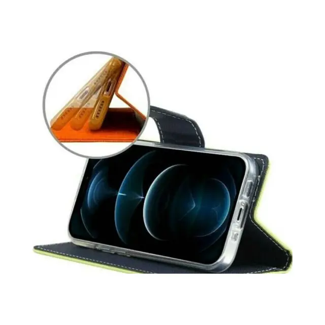 Fancy Book Case Sony Xperia E3 Lime Green 3
