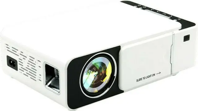 T5 884430 Mini Projector LCD LED Lamp White 2