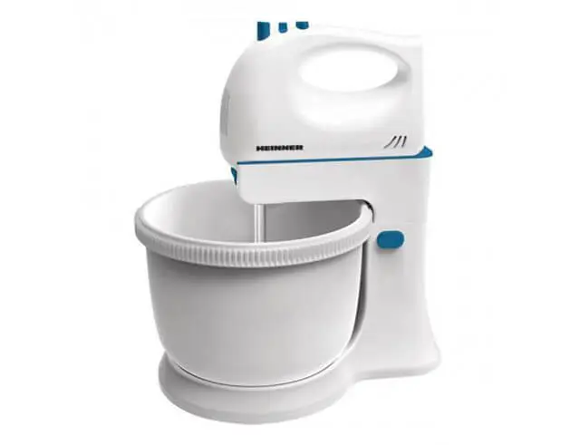 Μίξερ Επιτραπέζιο Heinner HMB-350BL με ισχύ 300W και χωρητικότητα μπολ 2.5L HMB-350BL