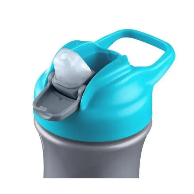 Chicco Pop-Up Cup Παιδικό Κύπελλο με Καλαμάκι Σιελ 2y+ 350ml 3