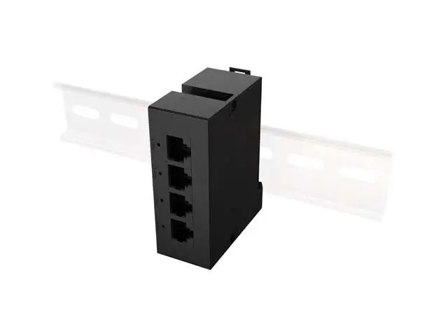 Lanberg Unmanaged Switch 4port Gigabit (DIN-GE4-BT-90W)