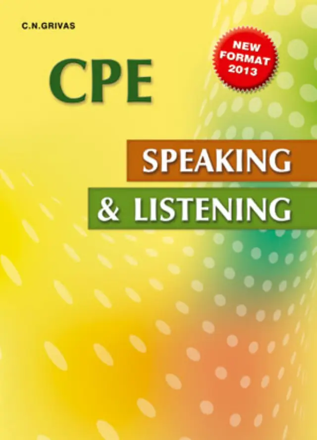 CPE SPEAKING + LISTENING SB 2013 N/E