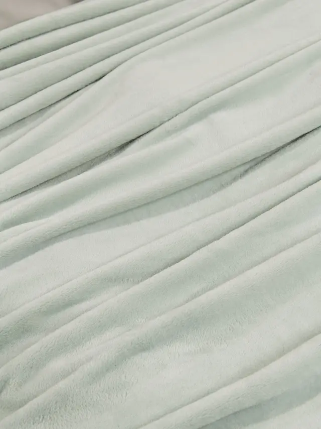 Κουβέρτα 220x240 Υπέρδιπλη 320gsm Fleece nima Alpa 100% Πολυέστερ- Mint 3