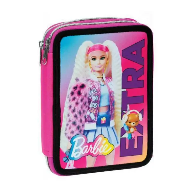 Gim Κασετίνα Διπλή Γεμάτη Barbie Extra (349-76100)