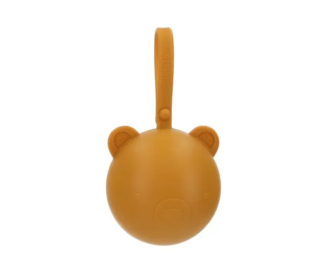 Θήκη για πιπίλες Bear Μουσταρδί Tutete Baby Oliver