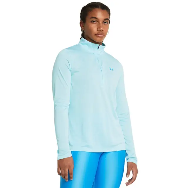 Under Armour HG Armour Hi Ankle Leg (1365335-444) - Μαύρο-Μπλέ 3